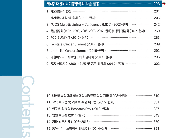 제4장 대한비뇨기종양학회 학술 활동